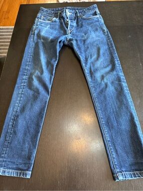 Buck Mason Slim Jeans in Indigo Denim